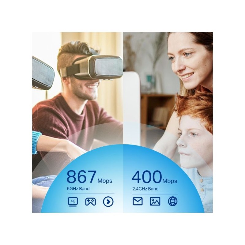 Brezžična mrežna kartica TP-LINK Archer T4U Plus