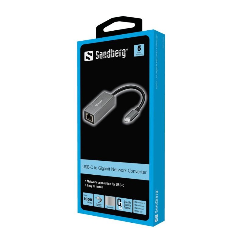 Mrežna kartica Sandberg USB-C Gigabit
