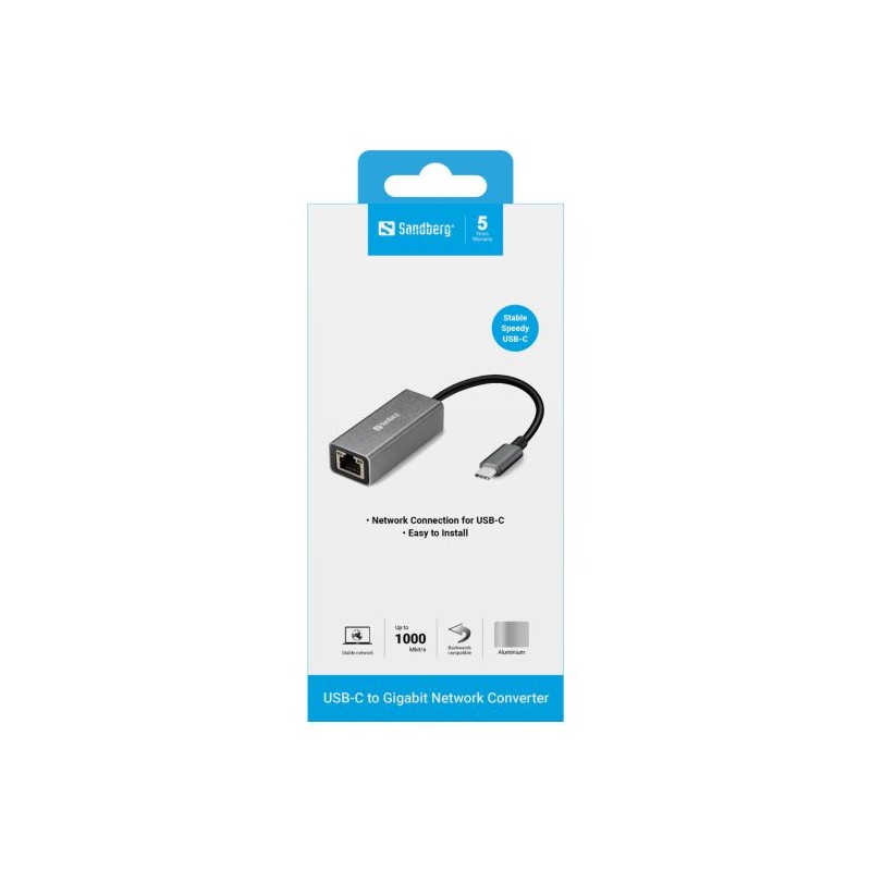 Mrežna kartica Sandberg USB-C Gigabit