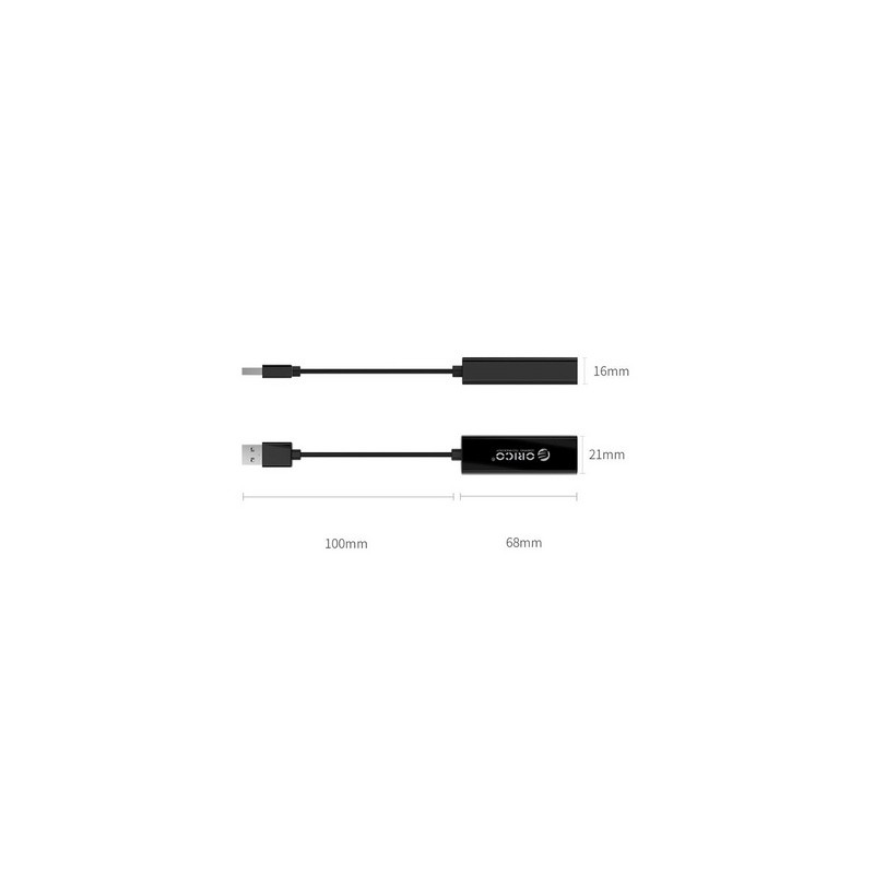 Adapter USB 3.0 v RJ45 Gigabit Ethernet, ORICO UTJ-U3