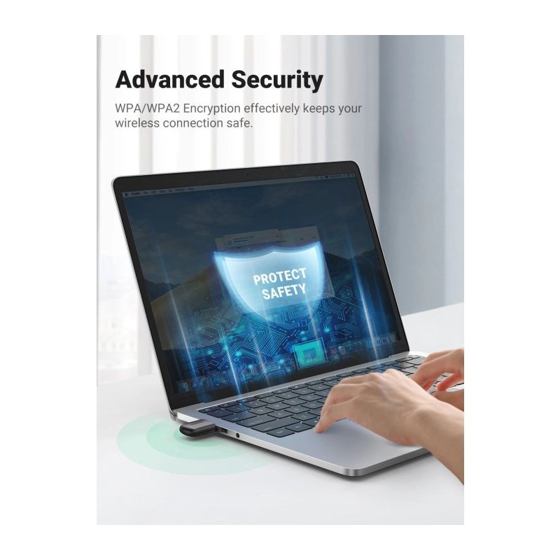 Adapter Ugreen AC650 Dual Band USB WLAN