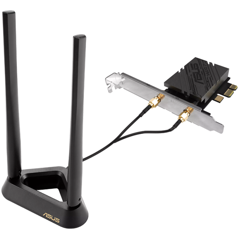 Mrežna kartica PCIe ASUS PCE-BE92BT BE9400 Tri-Band WiFi 7
