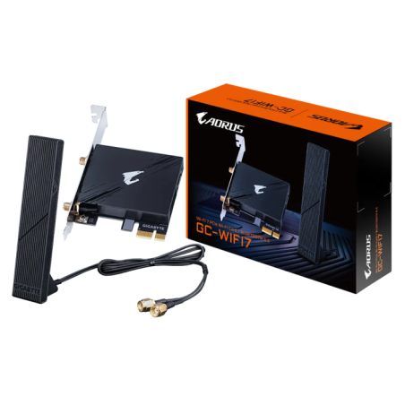 Brezžična mrežna kartica Gigabyte GC, Wi-Fi 7, Bluetooth 5.3, PCIe