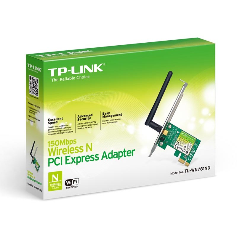 Brezžična mrežna kartica PCIe TP-Link TL-WN781ND