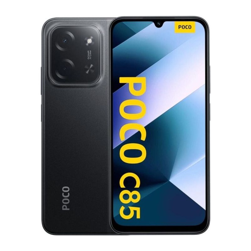 Pametni telefon POCO C85, 6GB, 128GB, črn