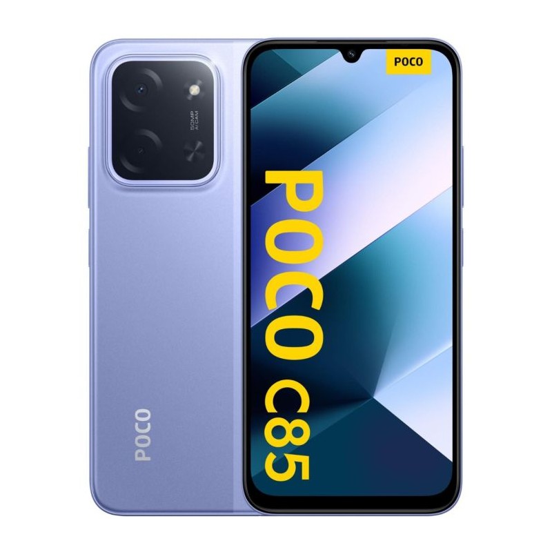 Pametni telefon POCO C85, 6GB, 128GB, vijolična