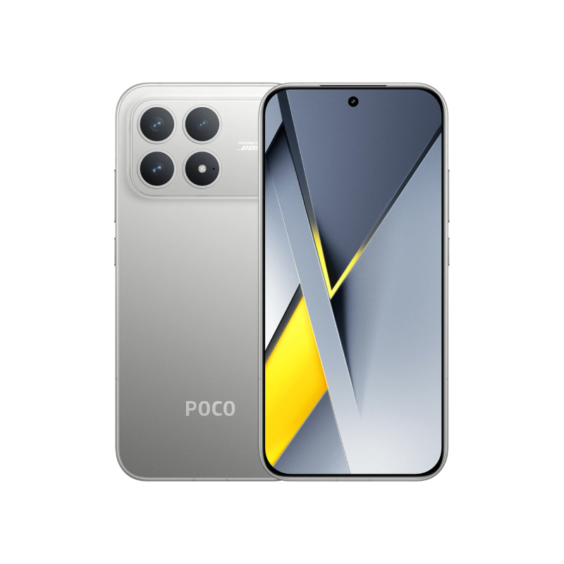 Pametni telefon POCO F8 Pro, 12GB, 256GB, srebrn