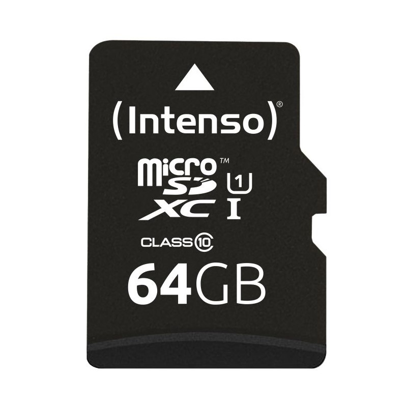 Intenso 64GB microSDXC UHS-I Class 10 Premium spominska kartica