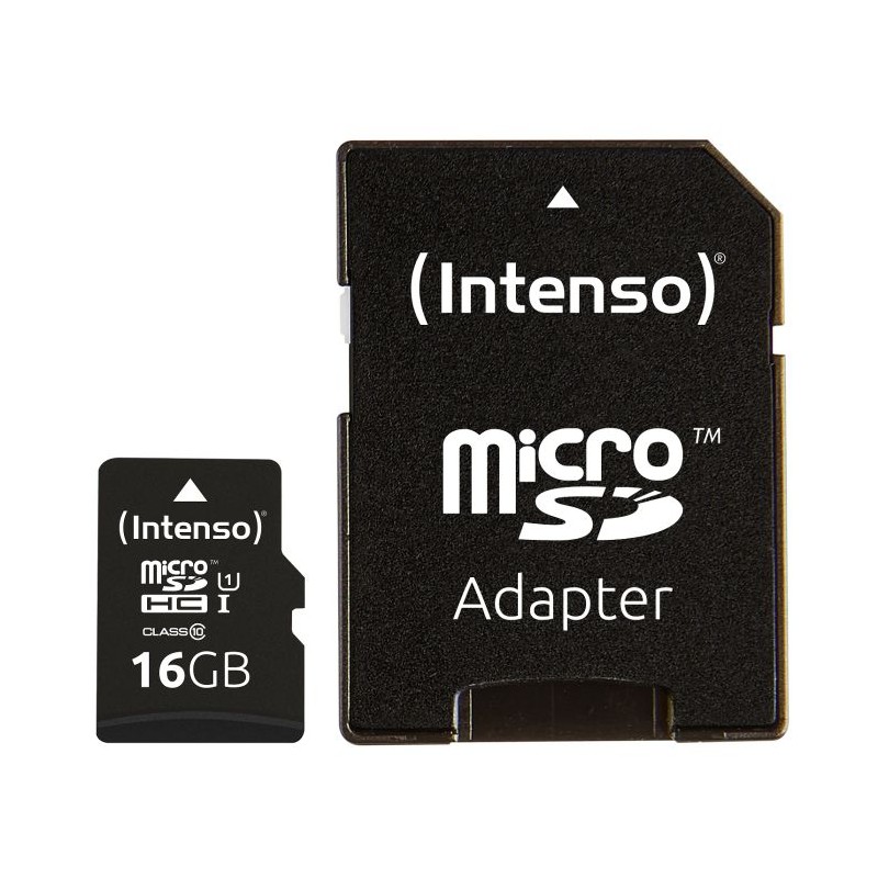 Intenso 16GB microSDXC UHS-I Class 10 Premium spominska kartica