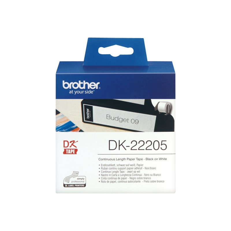 Nalepke neskončne Brother DK22205