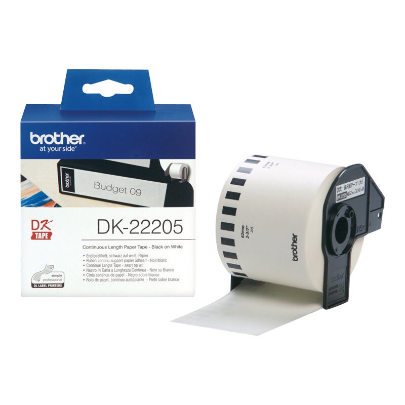 Nalepke neskončne Brother DK22205