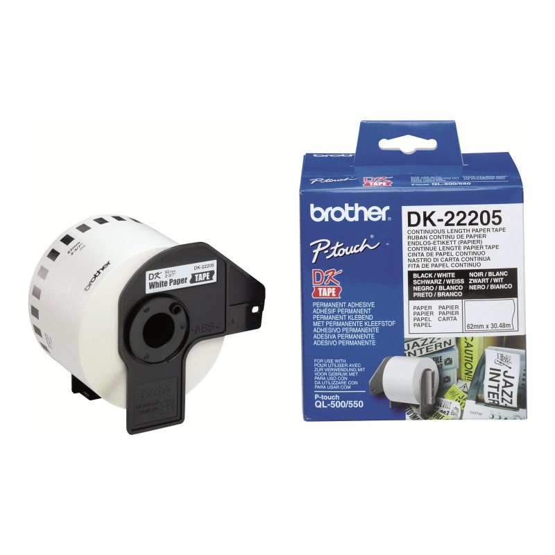 Nalepke neskončne Brother DK22205