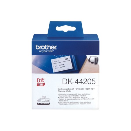 Brother DK44205 neskončne nalepke - odstranljiv papir