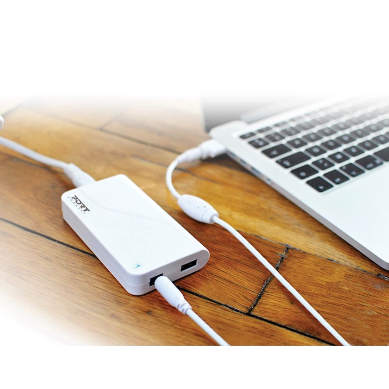 Napajalnik PORT APPLE 60W + USB