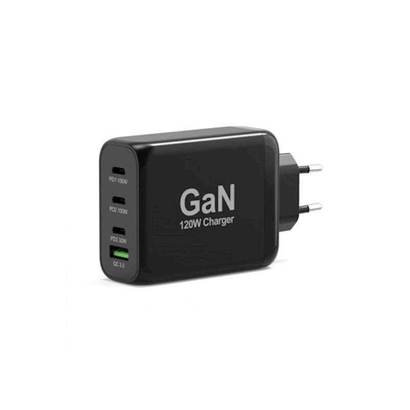 Polnilec PORT USB-C, USB-A 120W