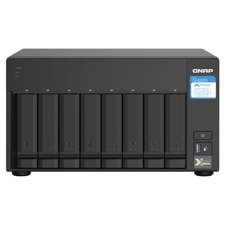 NAS strežnik QNAP TS-832PX-4G za 8 diskov