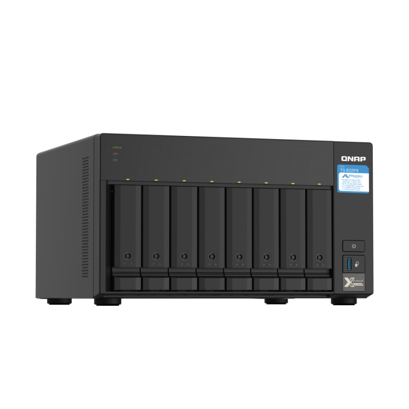 NAS strežnik QNAP TS-832PX-4G za 8 diskov