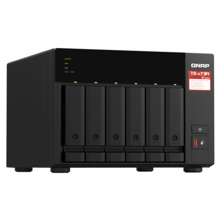 NAS strežnik QNAP TS-673A-8G za 6 diskov