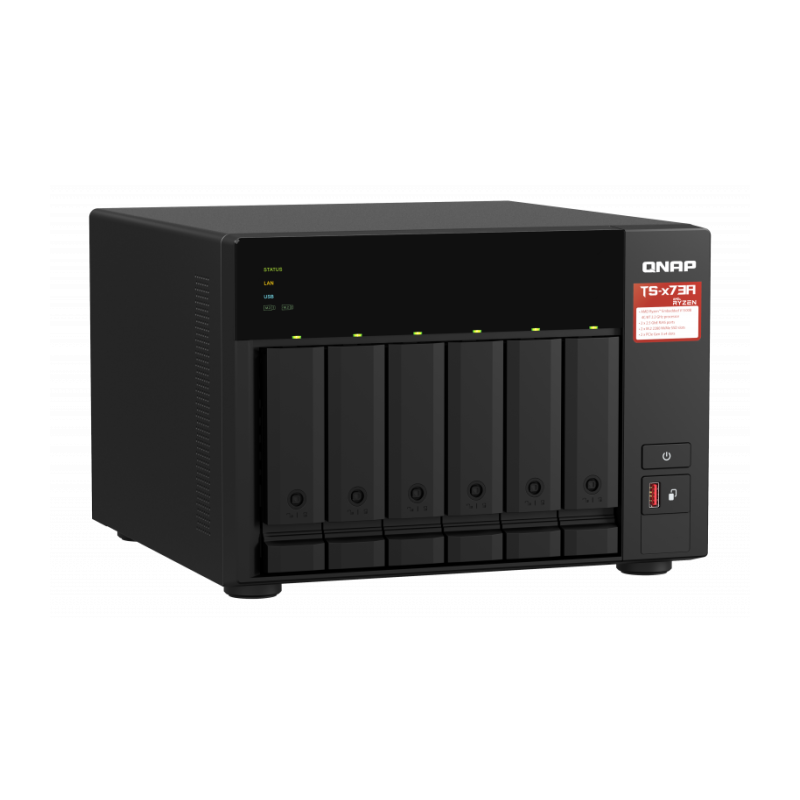 NAS strežnik QNAP TS-673A-8G za 6 diskov