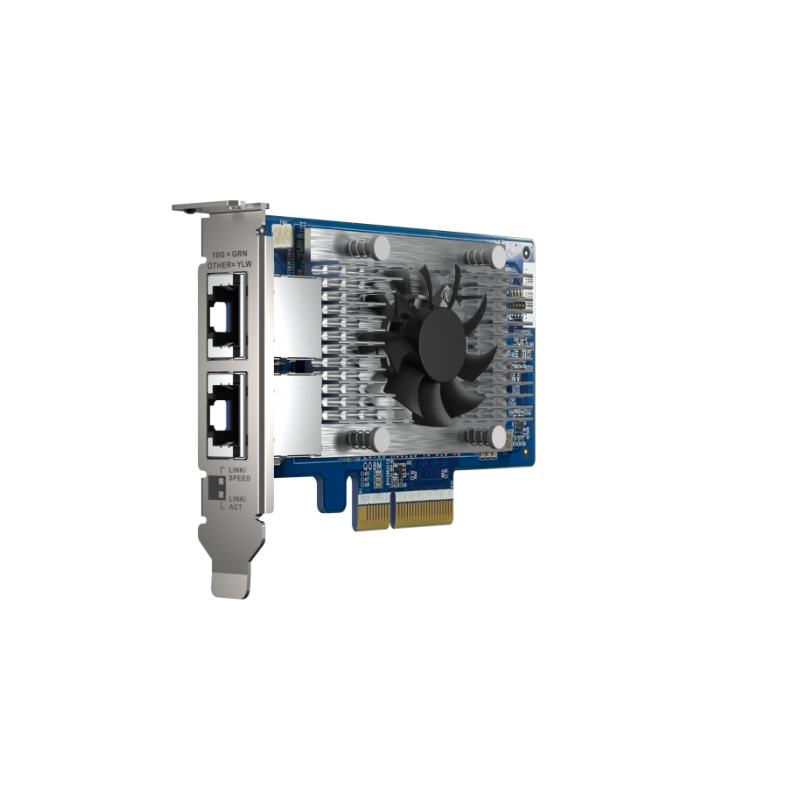 Mrežna kartica QNAP QXG-10G2T-X710 10GbE, 2-portna RJ45