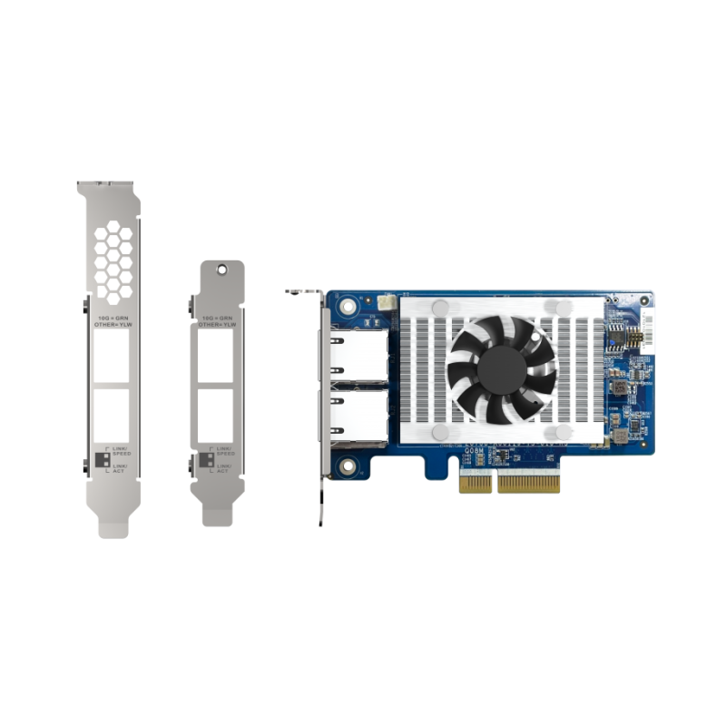 Mrežna kartica QNAP QXG-10G2T-X710 10GbE, 2-portna RJ45