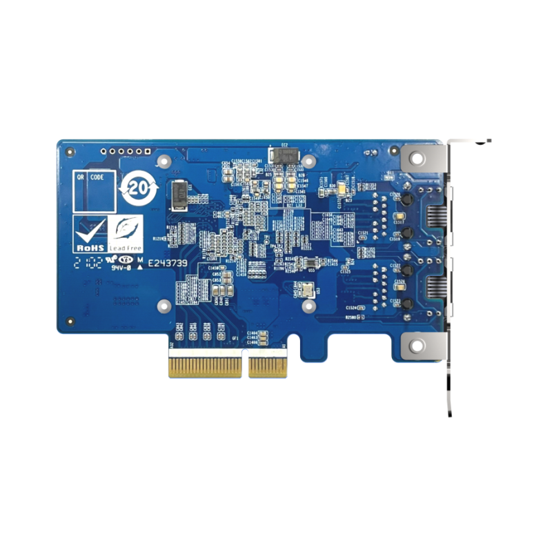Mrežna kartica QNAP QXG-10G2T-X710 10GbE, 2-portna RJ45