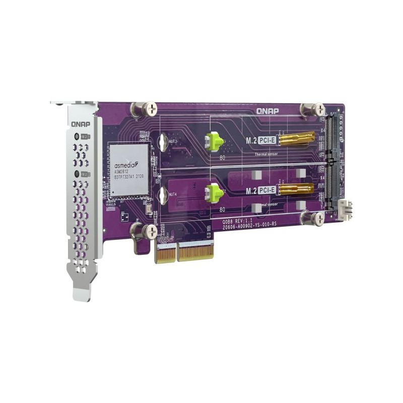 Razširitvena kartica QNAP QM2-2P-344A PCIe za M.2 SSD