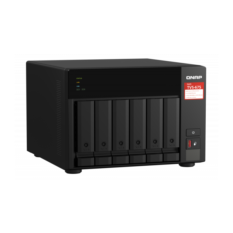 NAS strežnik QNAP za 6 diskov, TVS-675-8G
