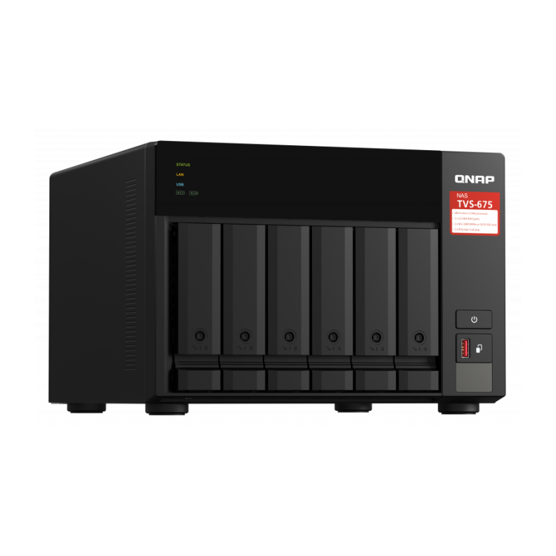 NAS strežnik QNAP za 6 diskov, TVS-675-8G