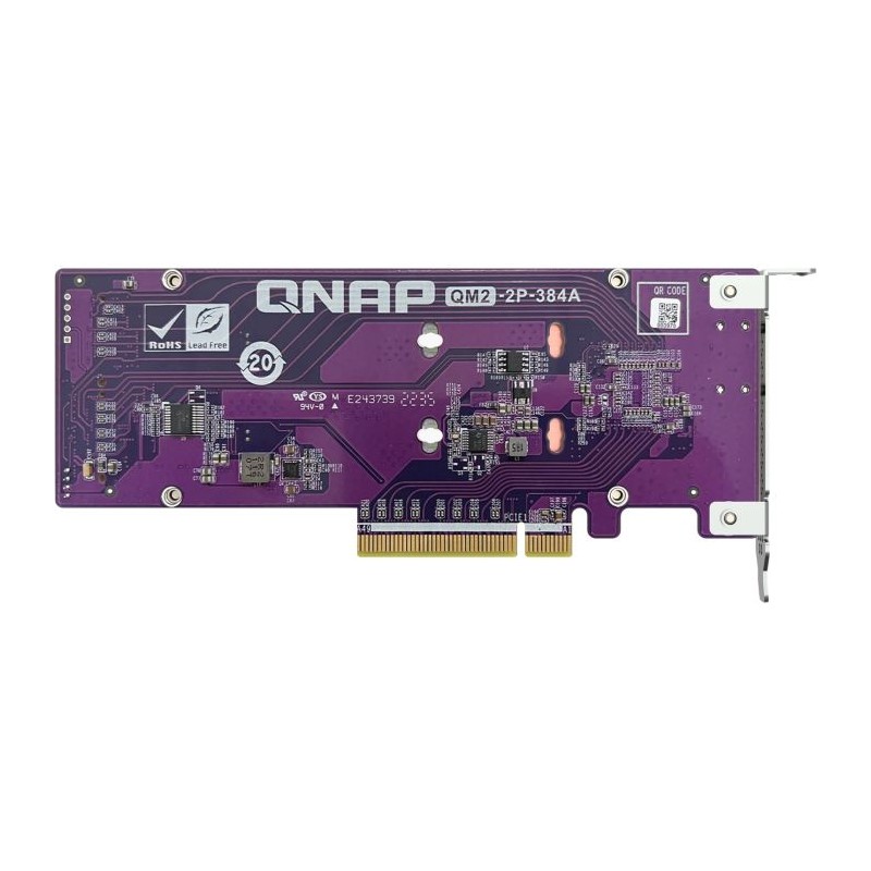 Razširitvena kartica QNAP QM2-2P-384A PCIe za M.2 SSD