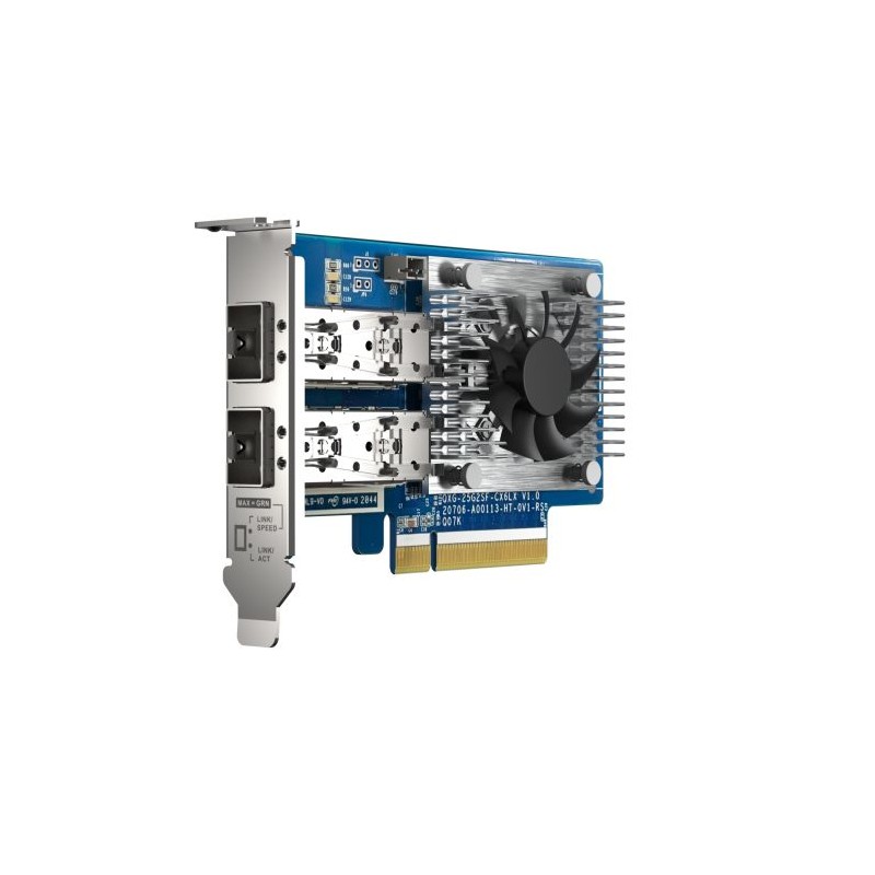 Mrežna kartica QNAP 25GbE, 2x SFP28, QXG-25G2SF-CX6