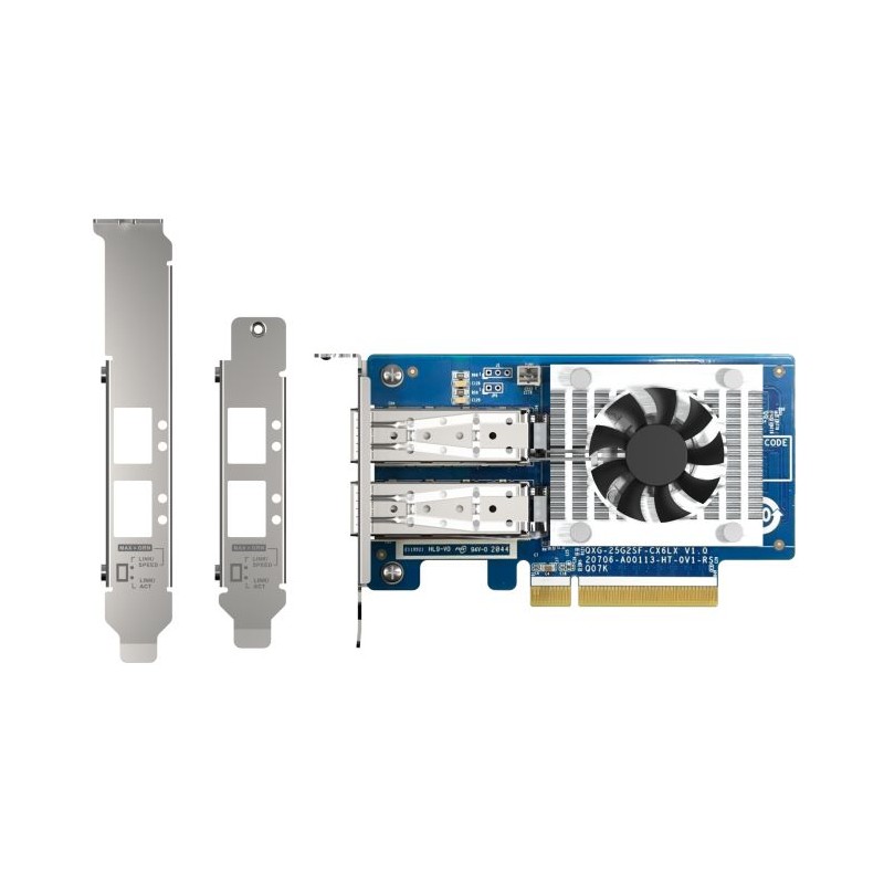 Mrežna kartica QNAP 25GbE, 2x SFP28, QXG-25G2SF-CX6