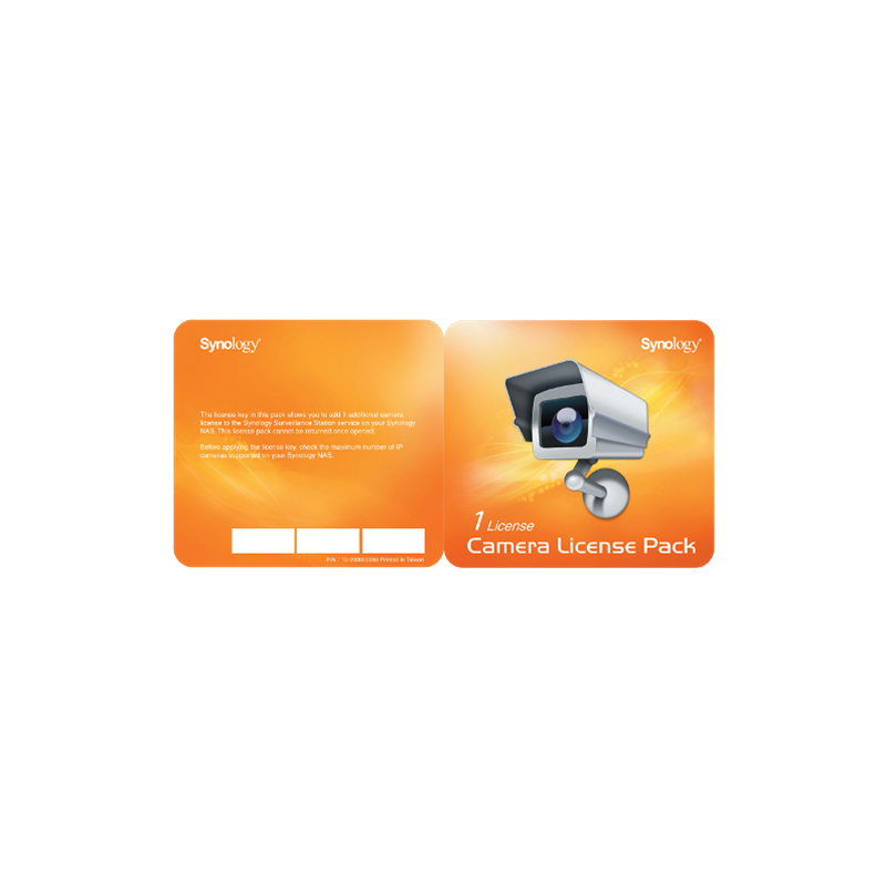 Synology paket licenc za kamere x 4
