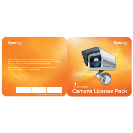 Synology paket licenc za kamere x 8
