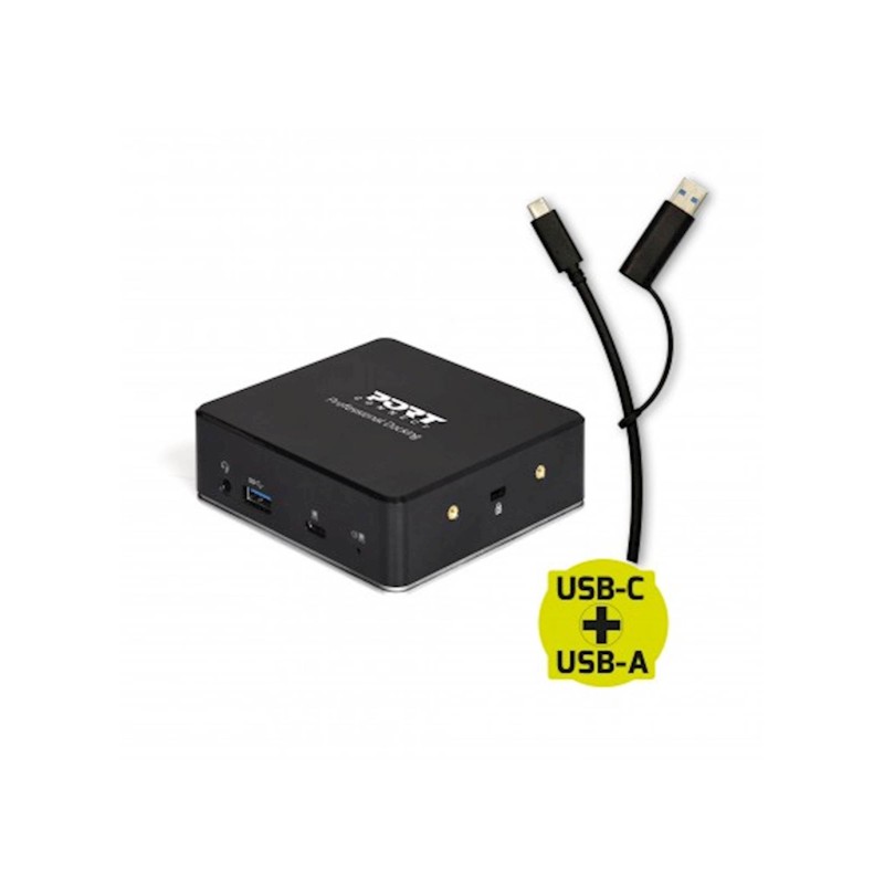 Priklopna postaja PORT USB-C & USB-A