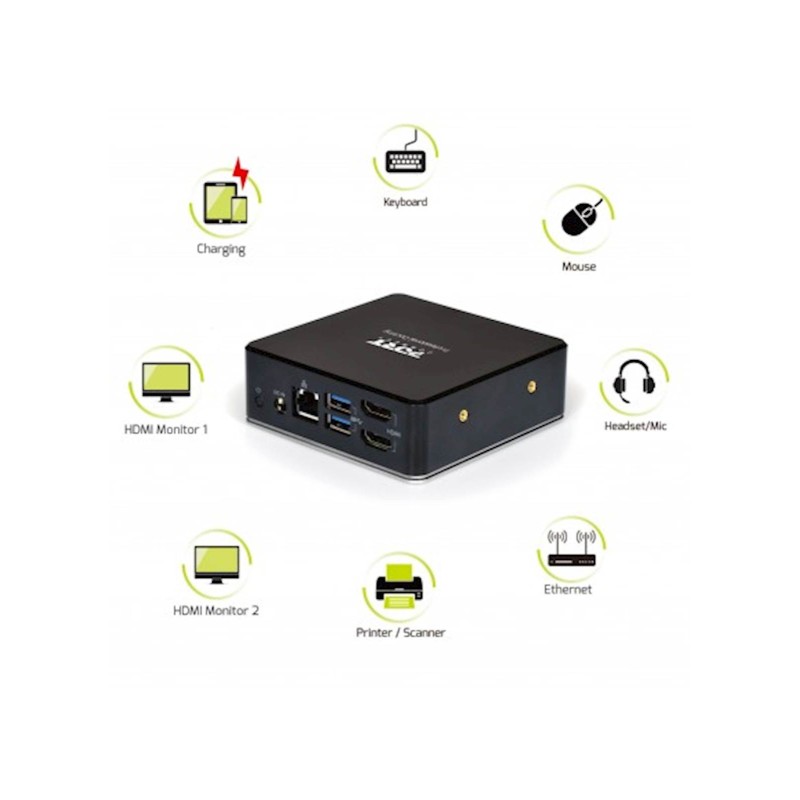 Priklopna postaja PORT USB-C & USB-A