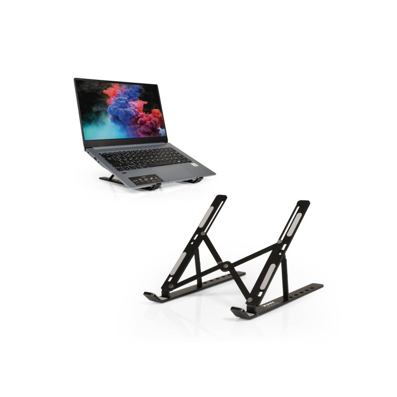 Stojalo za prenosnik PORT od 10 do 15.6", aluminj, zložljivo/ ergonomska