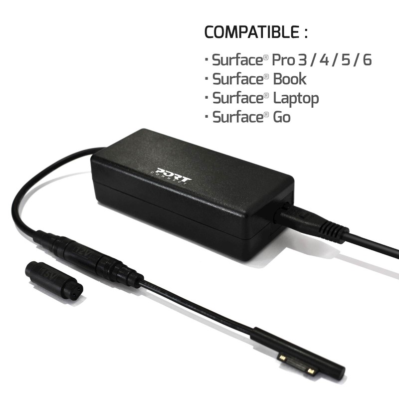 Napajalnik PORT za MS do 60W za Surface Pro 3/4/5/6, Book, Surface Laptop, Go