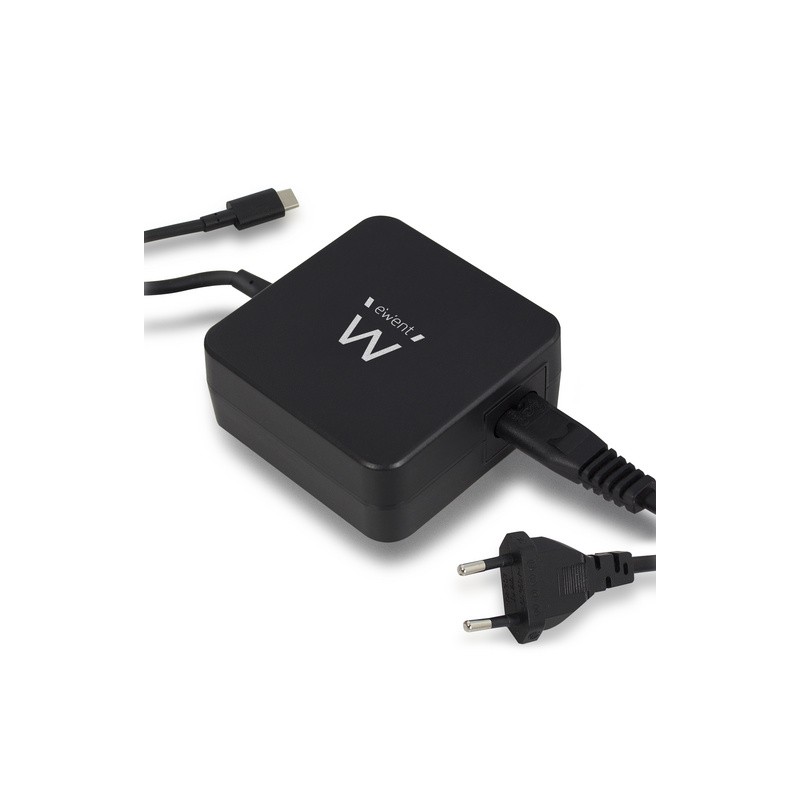 Napajalnik za prenosnike Ewent, USB Type-C, 65W