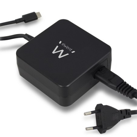 Napajalnik za prenosnike Ewent, USB Type-C, 65W