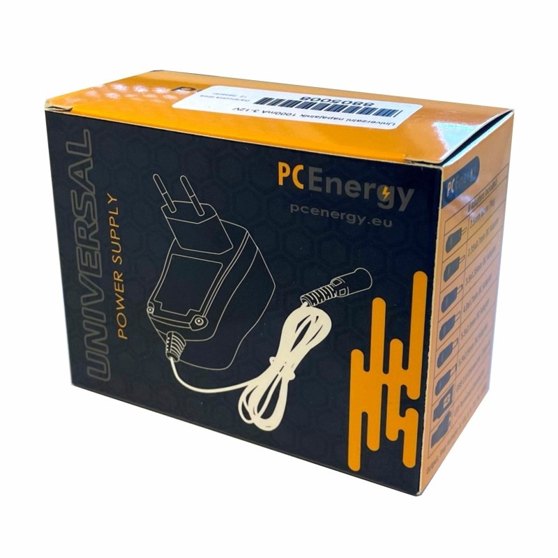 Univerzalni napajalnik PCEnergy 1000mA 3V-12V