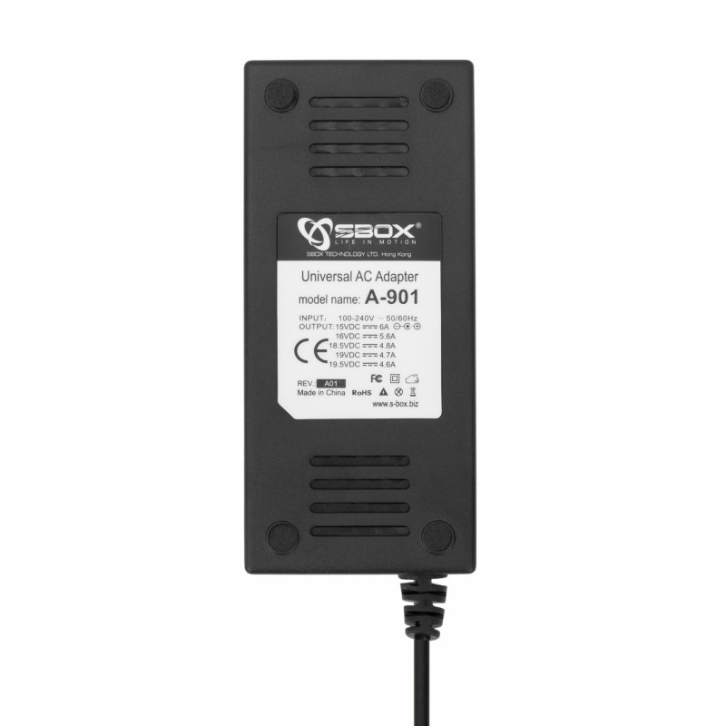 Univerzalni napajalnik za prenosnikeSBOX A-901, 90W