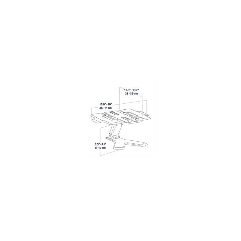 Namizni podstavek Ergotron Neo-Flex Notebook Lift Stand (črn)