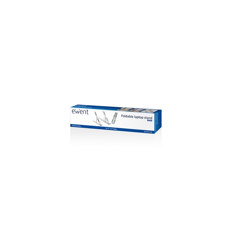 Stojalo za prenosnik, 10-15.6, aluminij, Ewent EW1266