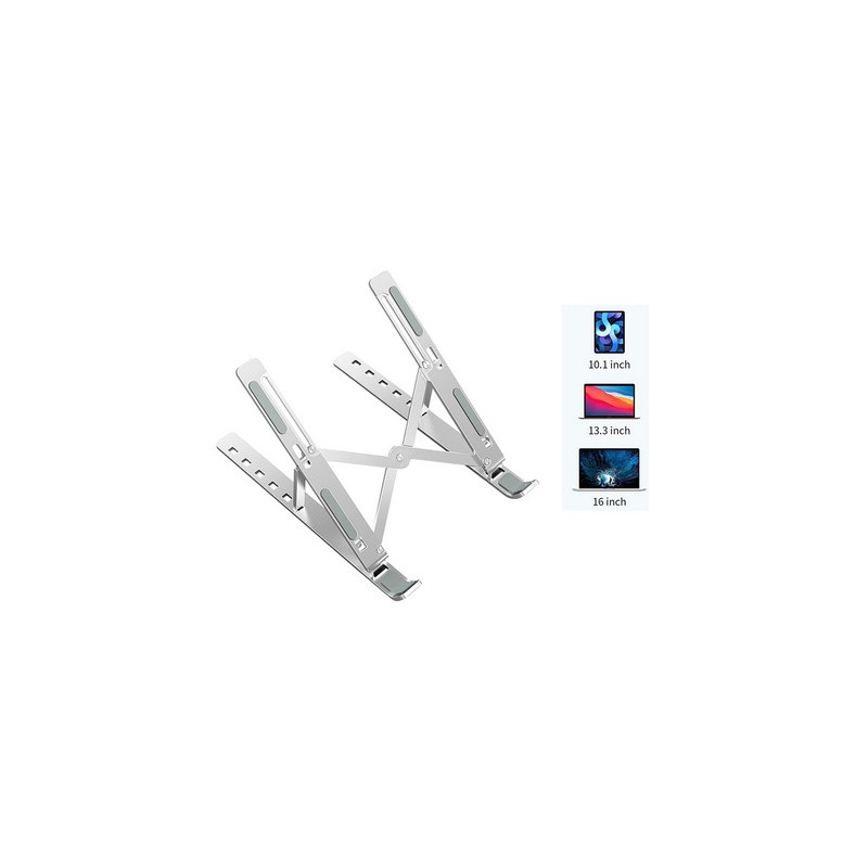 Stojalo za prenosnik, 10-15.6, aluminij, Ewent EW1266