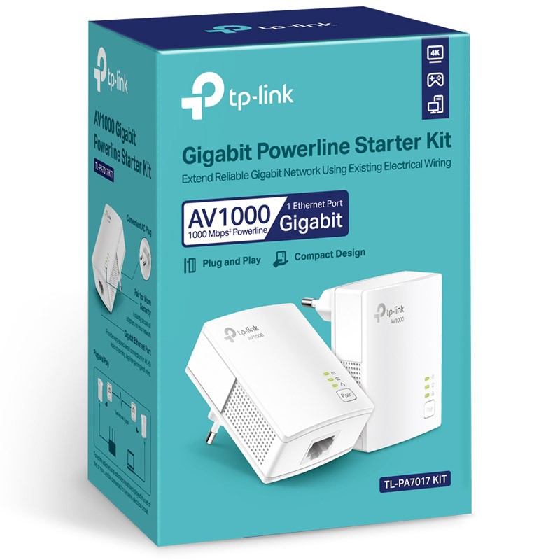 Powerline TP-LINK TL-PA7017 KIT AV1000