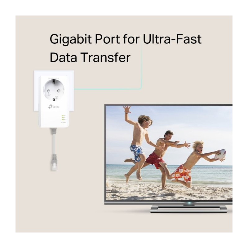 Powerline TP-LINK TL-PA7017P KIT AV1000