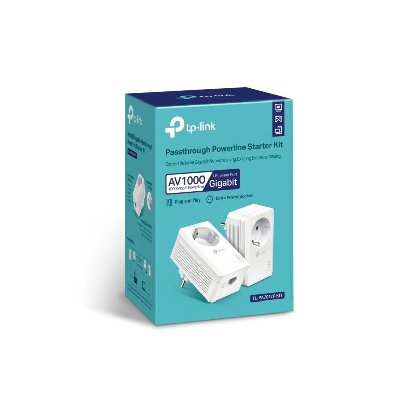 Powerline TP-LINK TL-PA7017P KIT AV1000