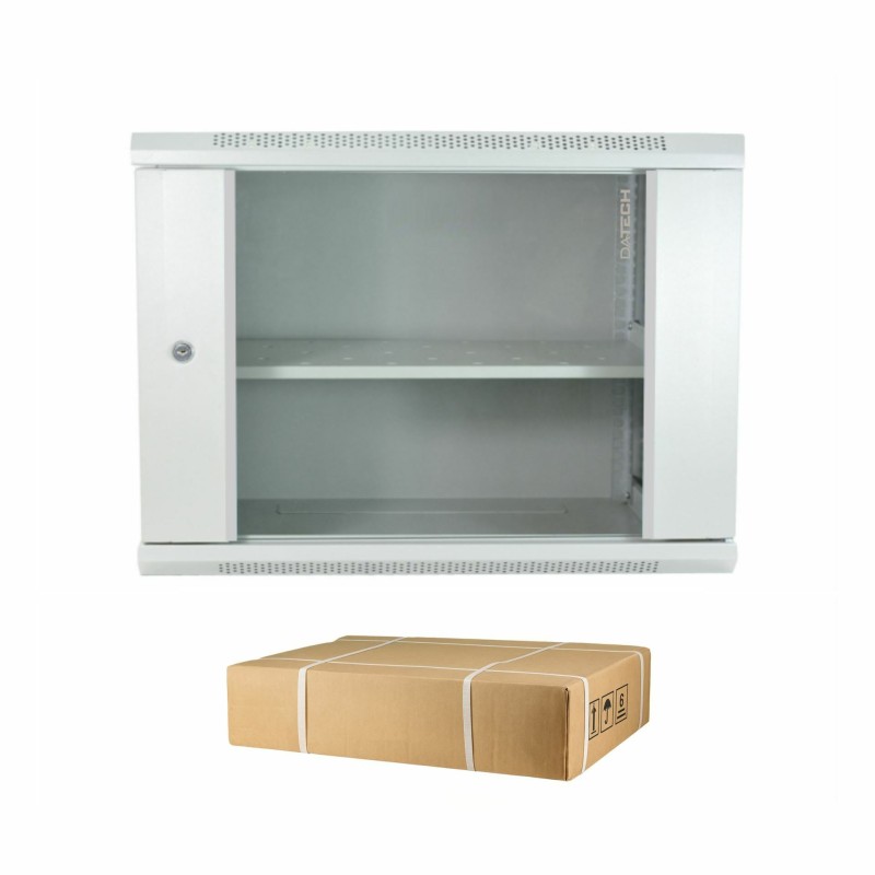 Zidni kabinet DATECH 12U 635 600x450 siv + polica DP.6412.9000