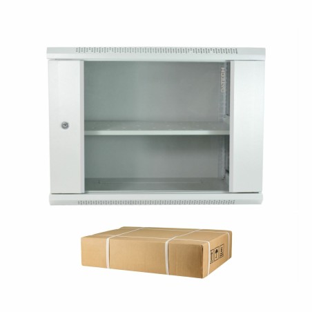 Zidni kabinet DATECH 12U 635 600x450 siv + polica DP.6412.9000